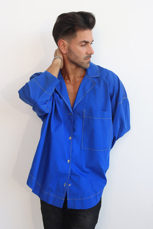 Cobalt Charm Shirt in Blue